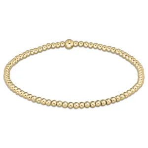 enewton Classic Gold Bead Bracelet 2.5 mm