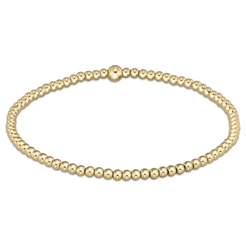 enewton Classic Gold Bead Bracelet 2.5 mm