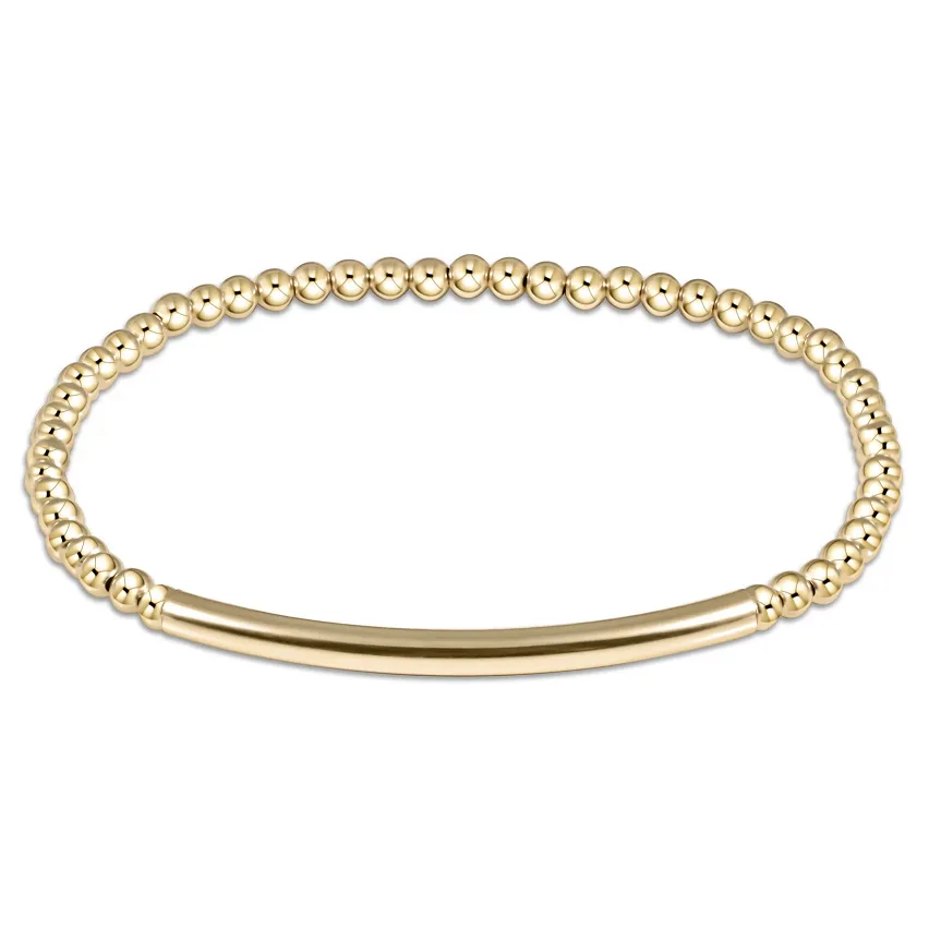 enewton Gold Bliss Bar 3mm Bracelet