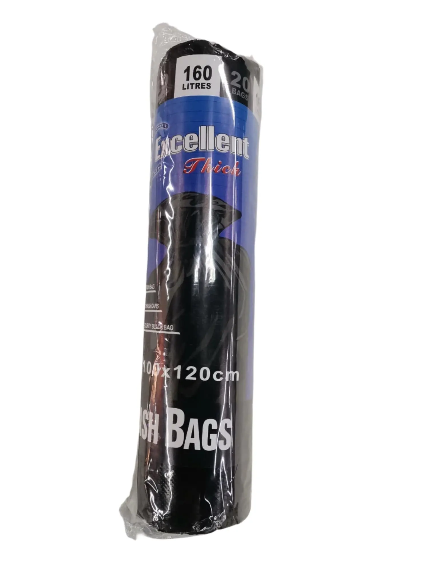 Excellent Trash Refuse Bags 100X120cm 20 Pack 0074