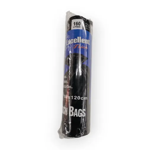 Excellent Trash Refuse Bags 100X120cm 20 Pack 0074
