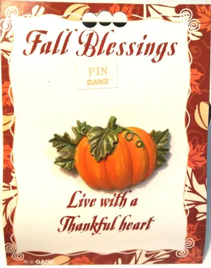 FALL PIN/BROOCH JEWELRY
