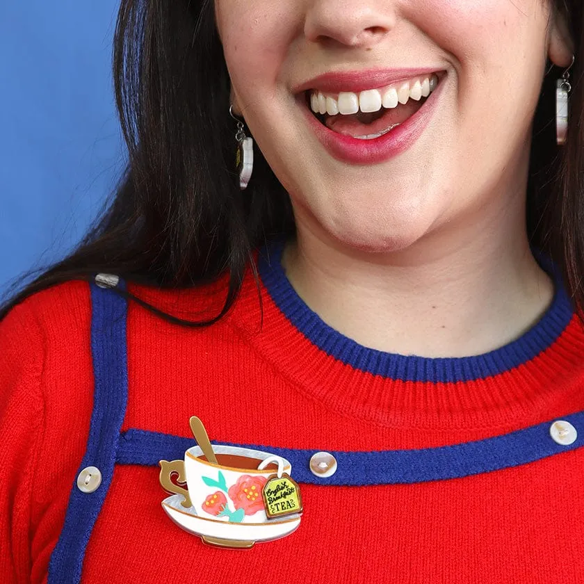 Fancy A Cuppa Brooch