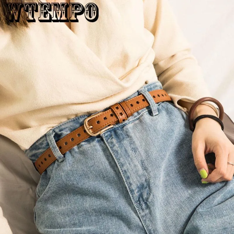 Fashion Female Thin Belt Women High Quality Strap Women Leather Trouser Belts Ladies on Dresses