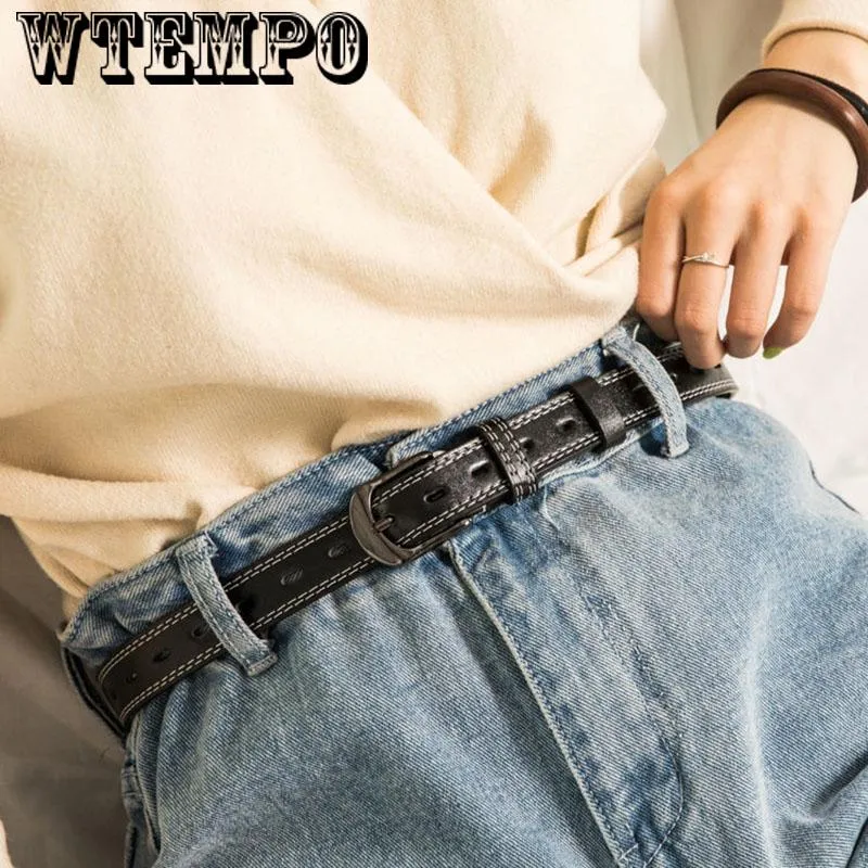 Fashion Female Thin Belt Women High Quality Strap Women Leather Trouser Belts Ladies on Dresses