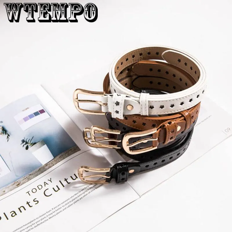 Fashion Female Thin Belt Women High Quality Strap Women Leather Trouser Belts Ladies on Dresses