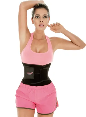 Final Sale Clearance Fiorella Neo Sweat Velcro Waist Trainer Belt With & Without Neoprene