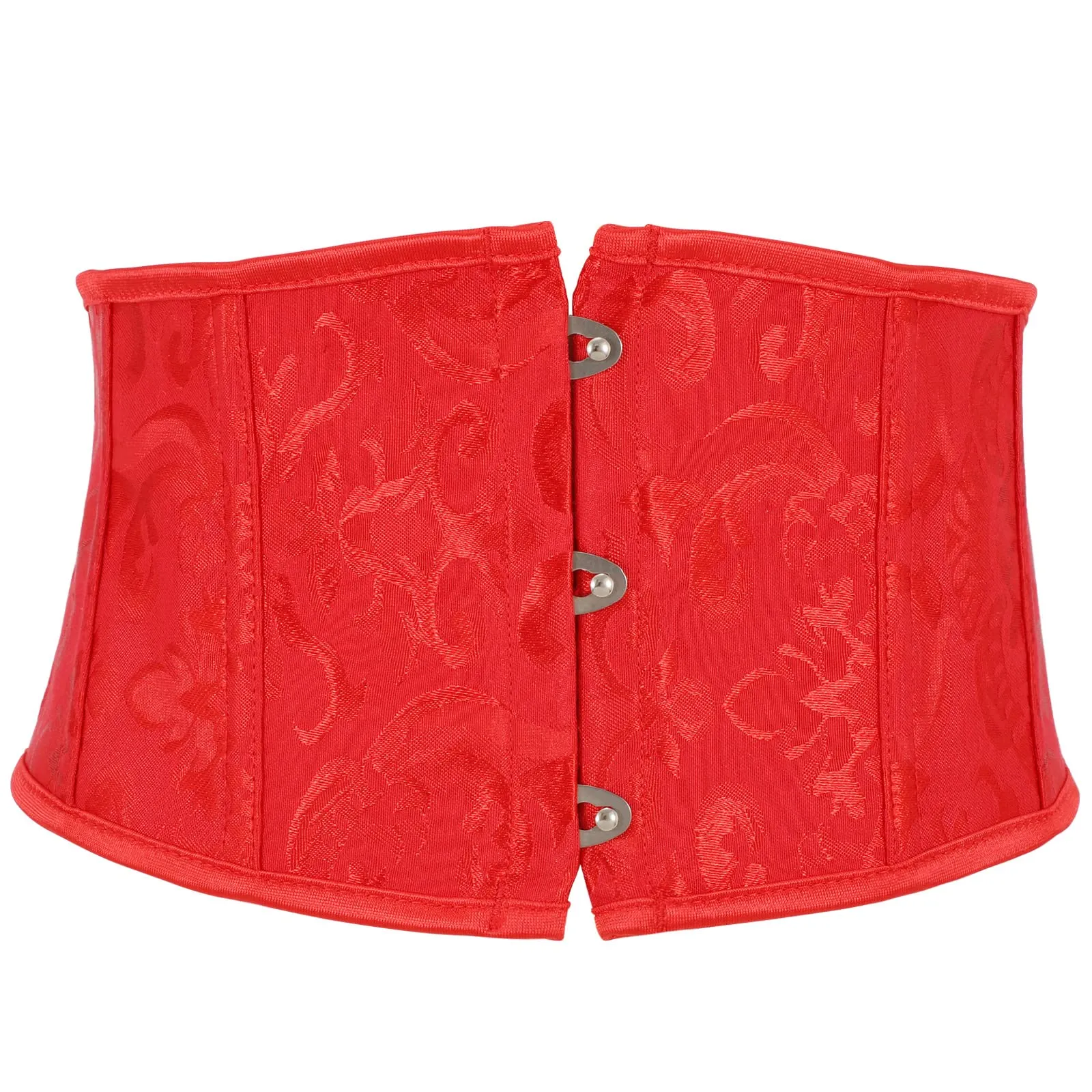 Floral Corset Waist Belt for Women,Embroidered Lace up Waist Belt Wide Waistband Obi Tied Waspie Belt