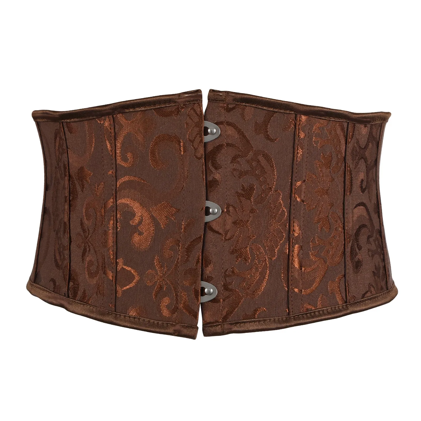 Floral Corset Waist Belt for Women,Embroidered Lace up Waist Belt Wide Waistband Obi Tied Waspie Belt