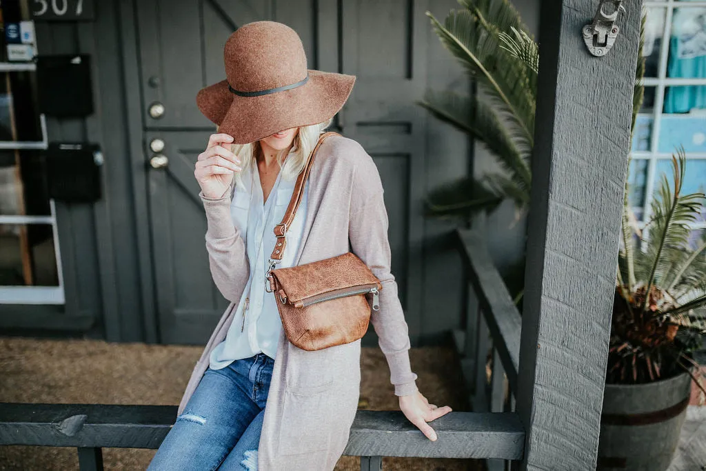 Foldover Satchel ~ Whiskey Outlaw