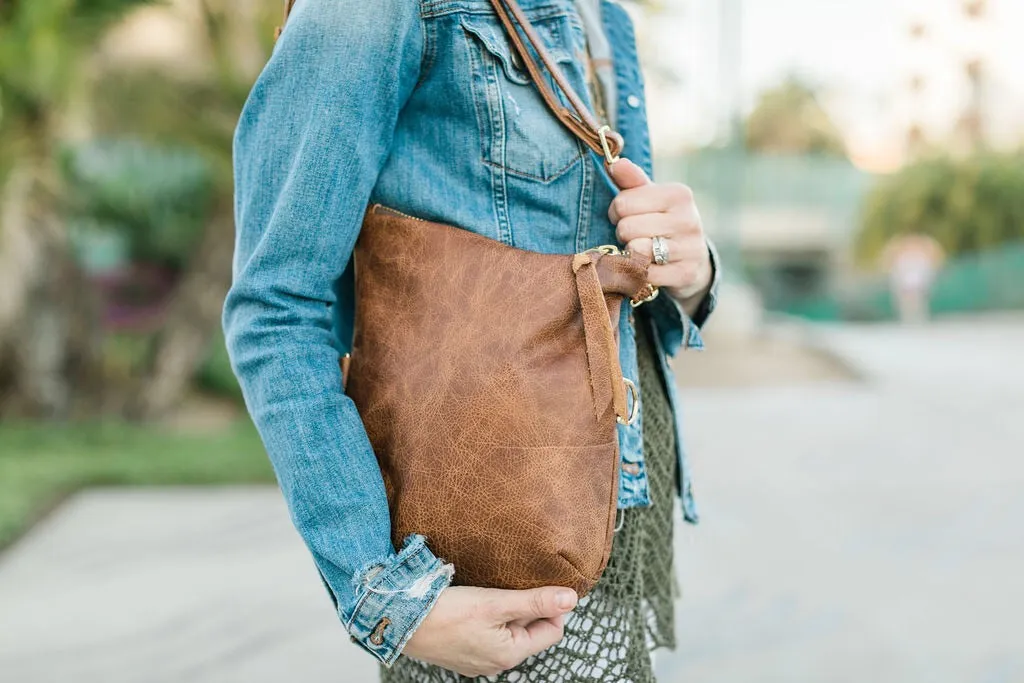 Foldover Satchel ~ Whiskey Outlaw