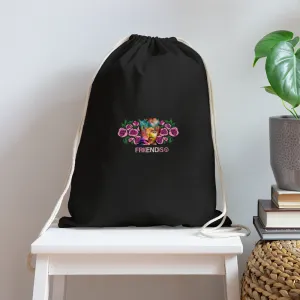 Friends Cotton Drawstring Bag Self-love Spring