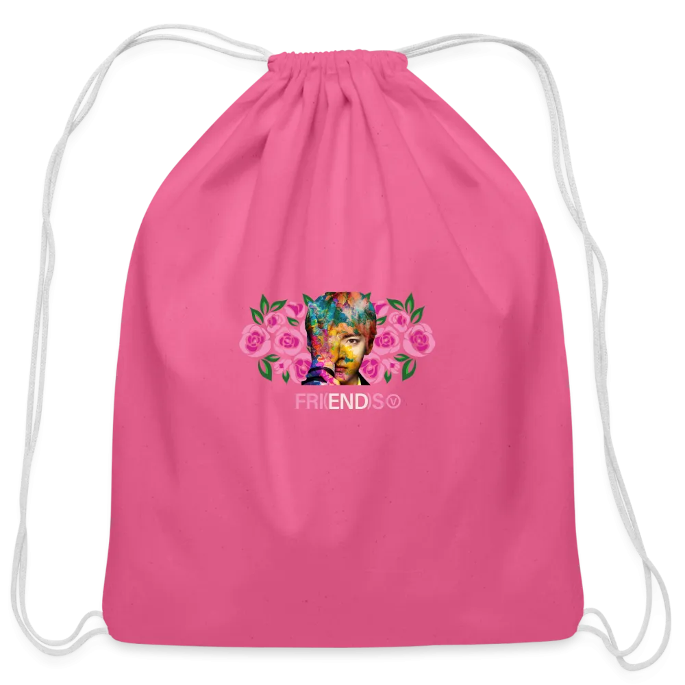 Friends Cotton Drawstring Bag Self-love Spring