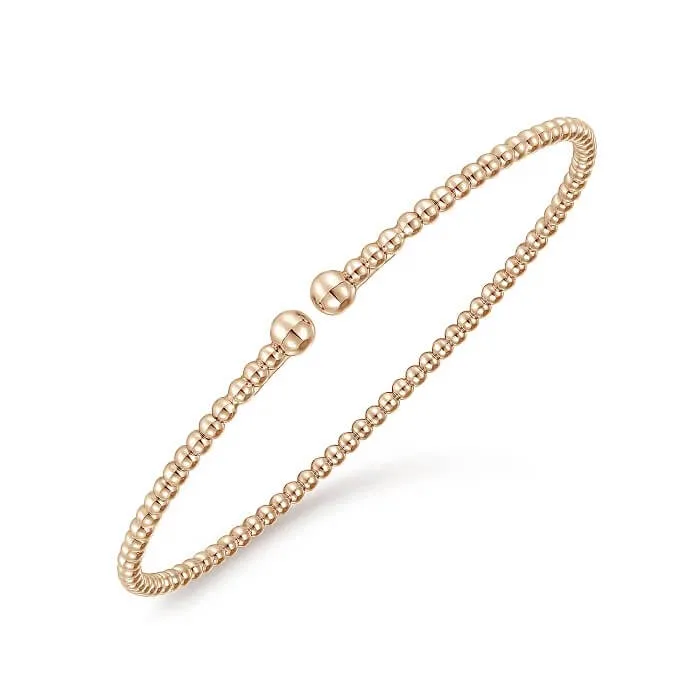 Gabriel 14K Rose Gold Bujukan Split Bangle BG4107-62K4JJJ