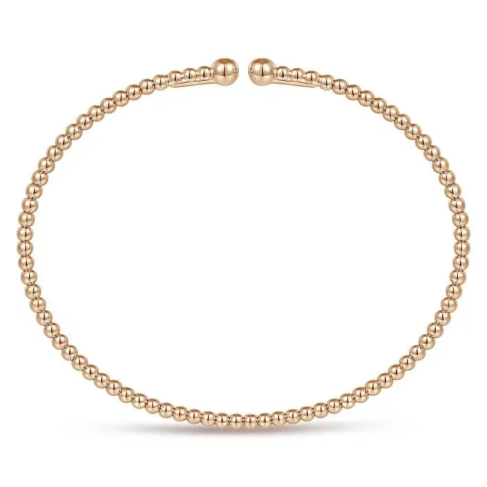 Gabriel 14K Rose Gold Bujukan Split Bangle BG4107-62K4JJJ