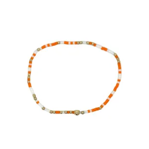 Gameday Hope Unwritten Bracelet - Orange/White
