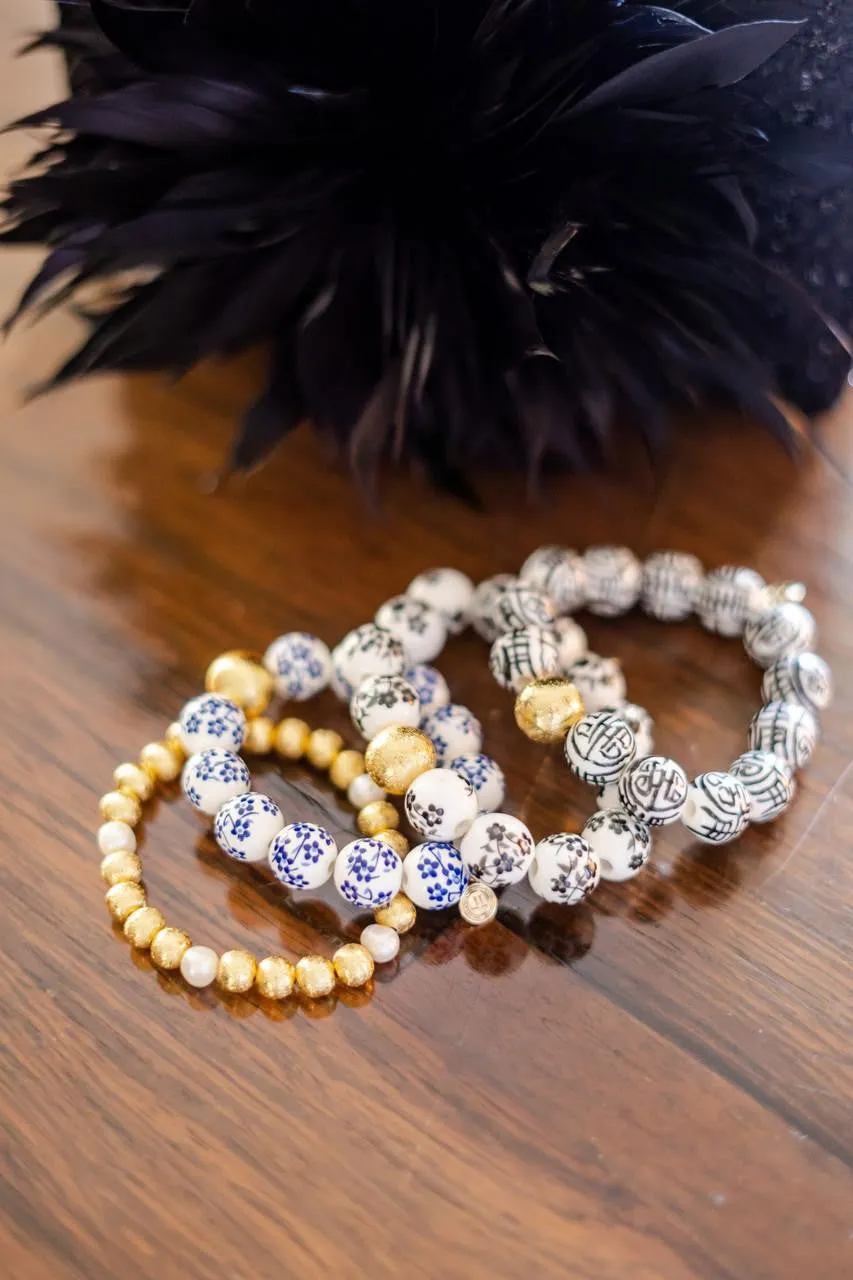 Georgia Beaded Bracelet - Patterned