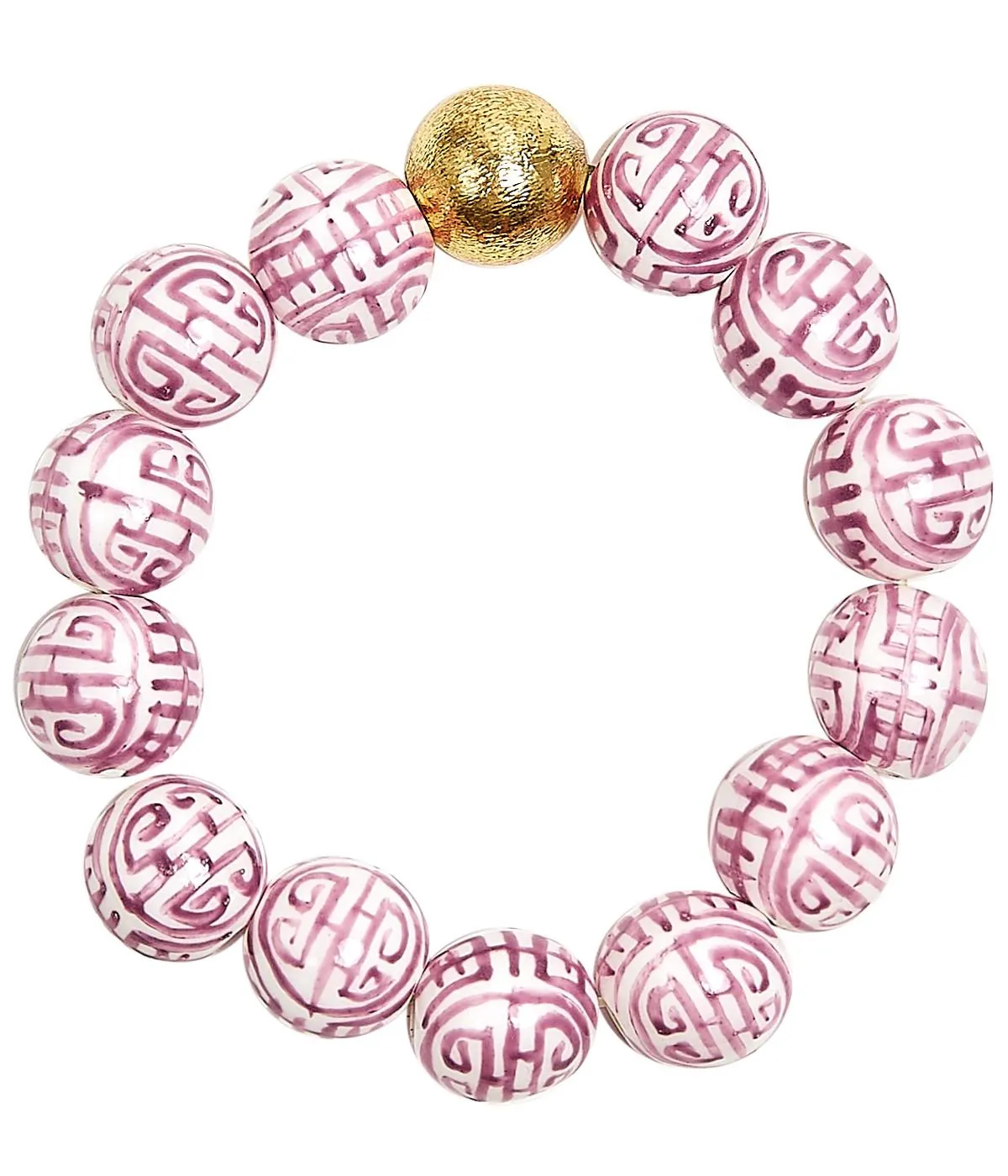 Georgia Beaded Bracelet - Patterned