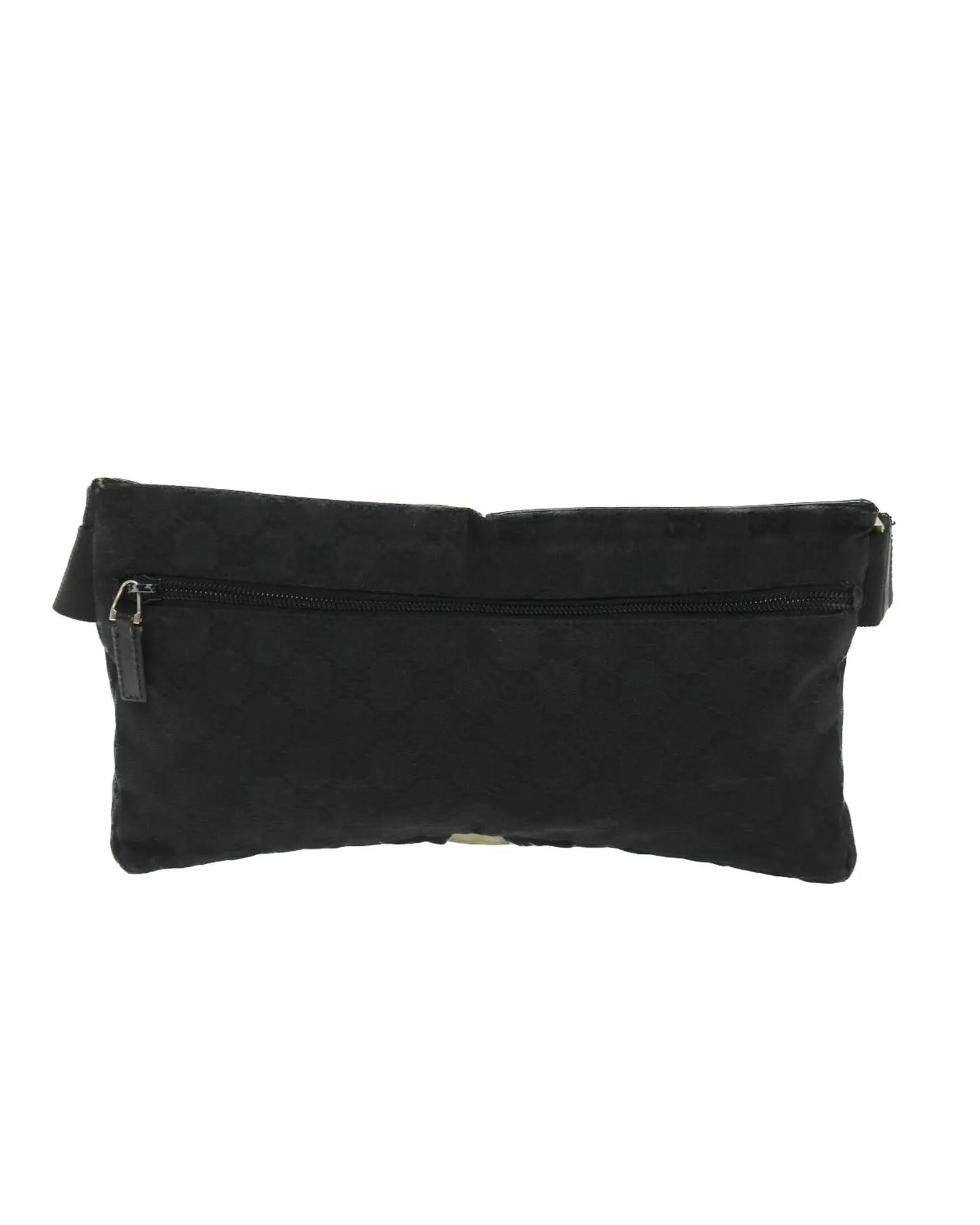GG Canvas Waist Bag with Dust Bag - Black