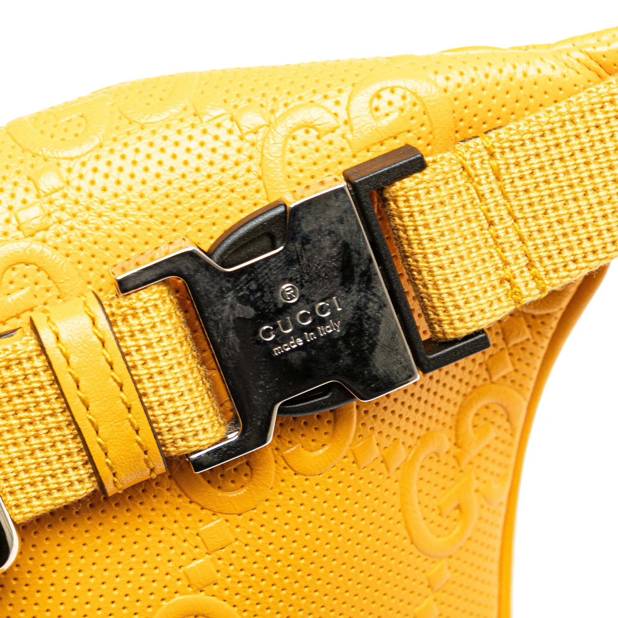 GG Embossed Belt Bag