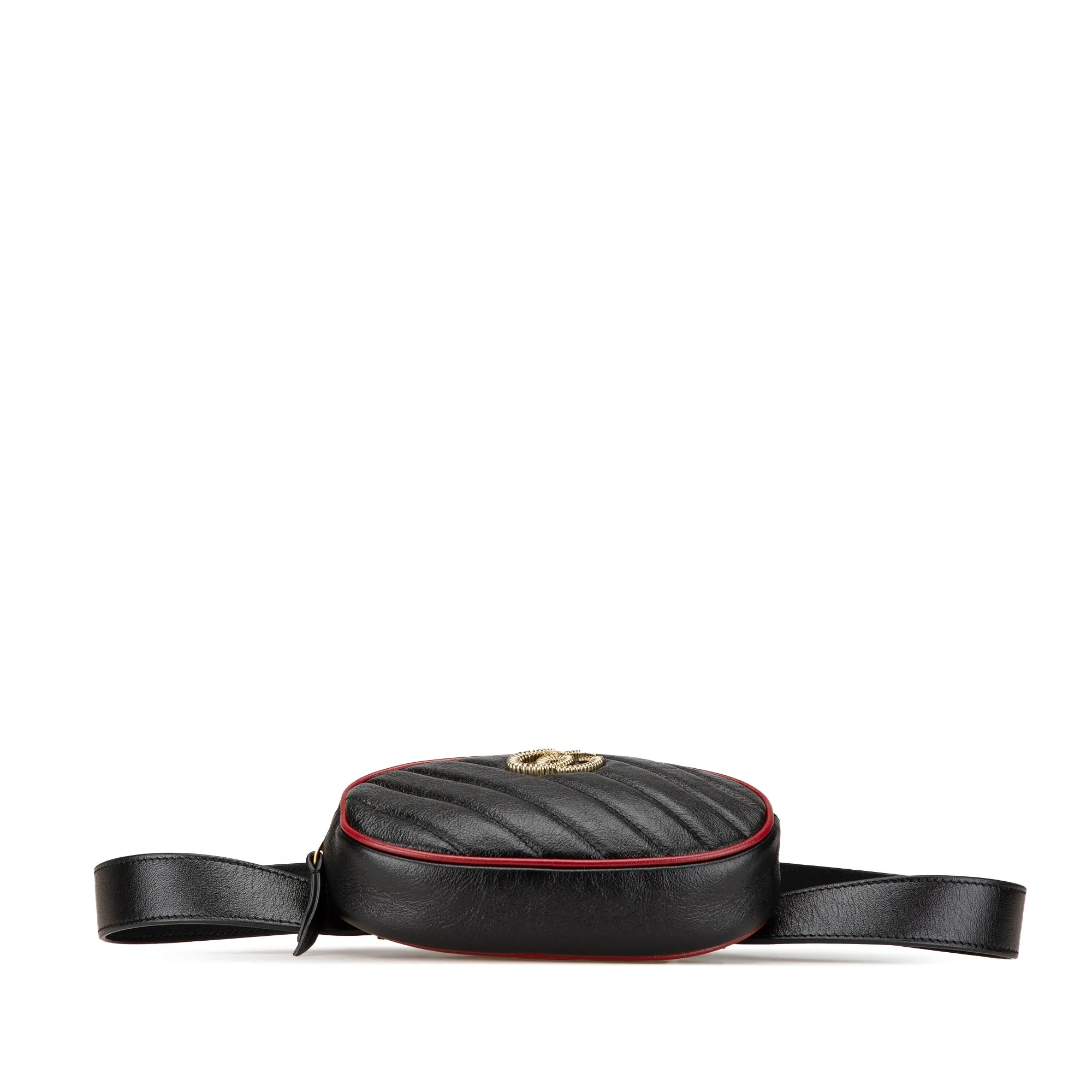 GG Marmont Leather Matelasse Torchon Belt Bag