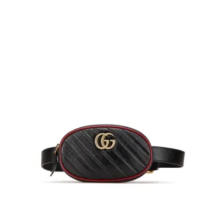 GG Marmont Leather Matelasse Torchon Belt Bag