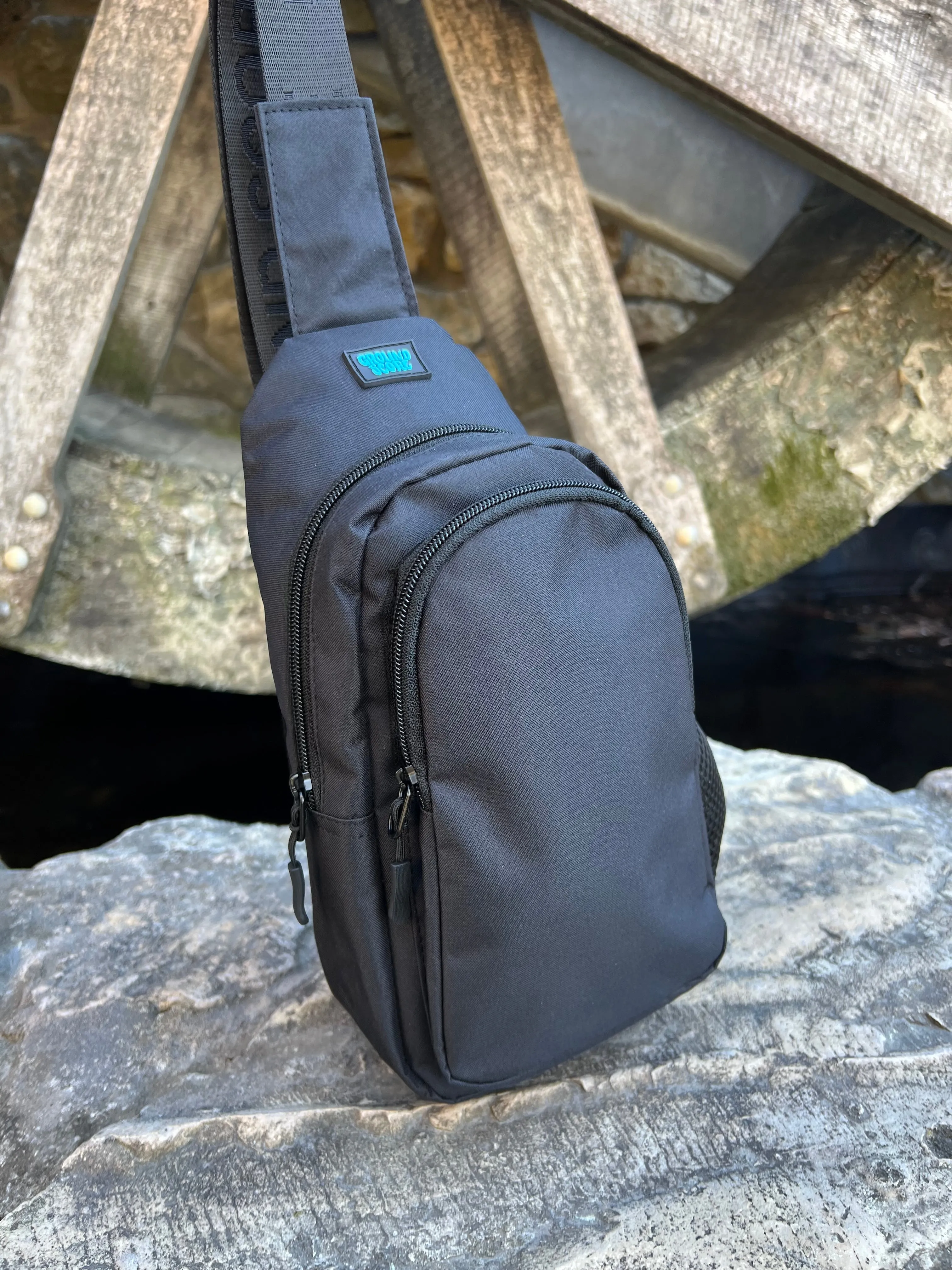 Ground Score - V2 Black Crossbody Bag