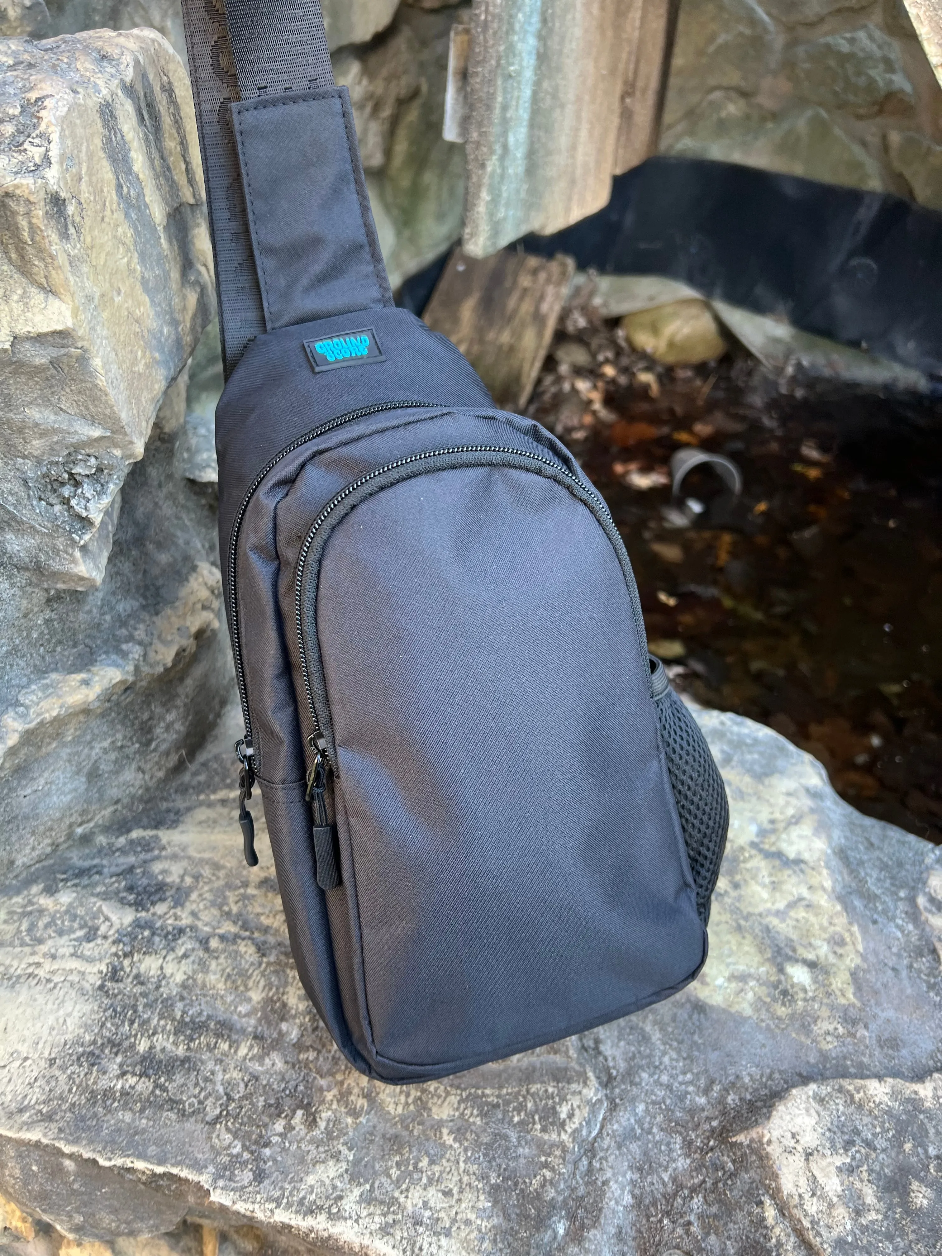 Ground Score - V2 Black Crossbody Bag