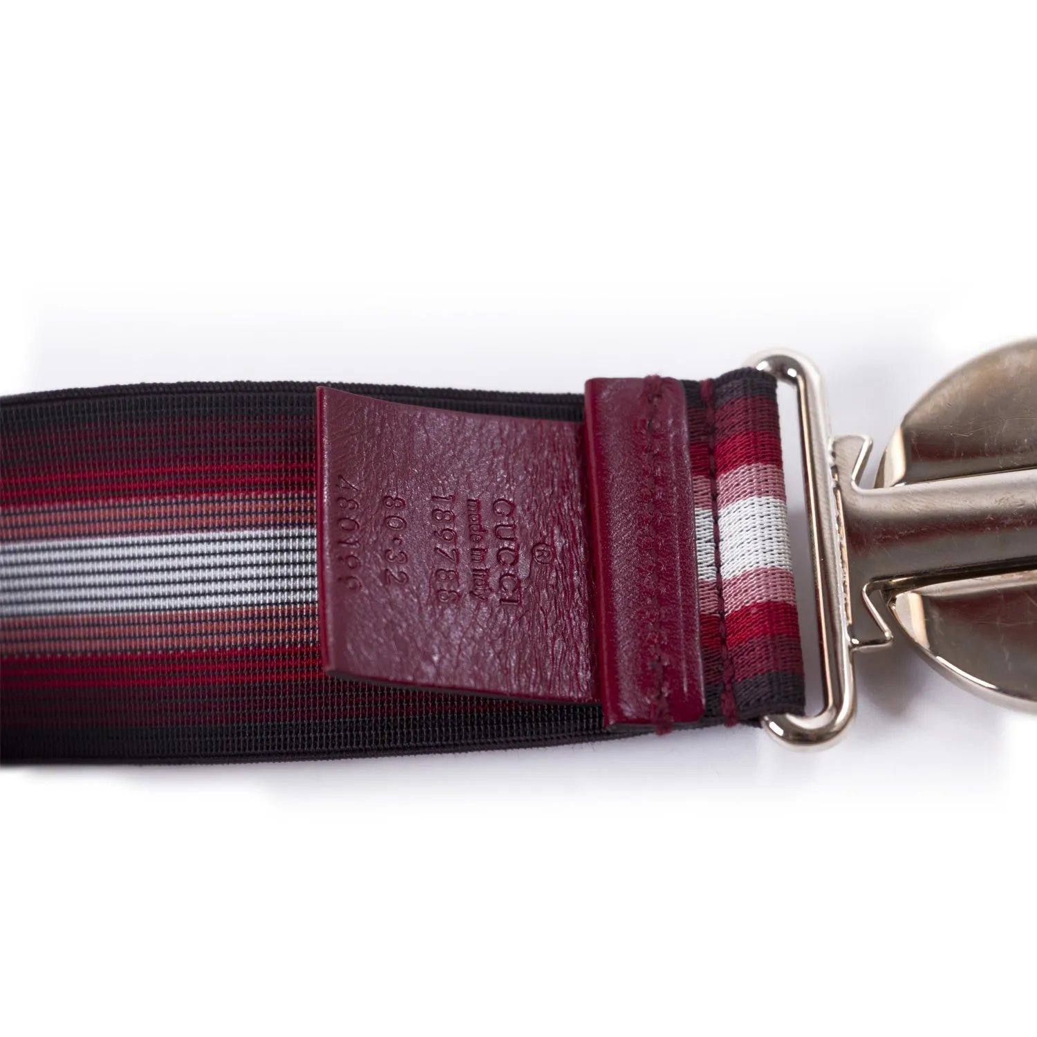 Gucci GG Web Elastic Waist Belt