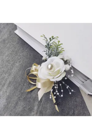 Handmade Floral Fabric Brooches PA3623