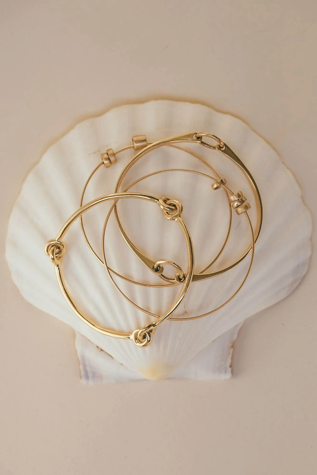 Hansen Bit 18KT Gold Bracelet