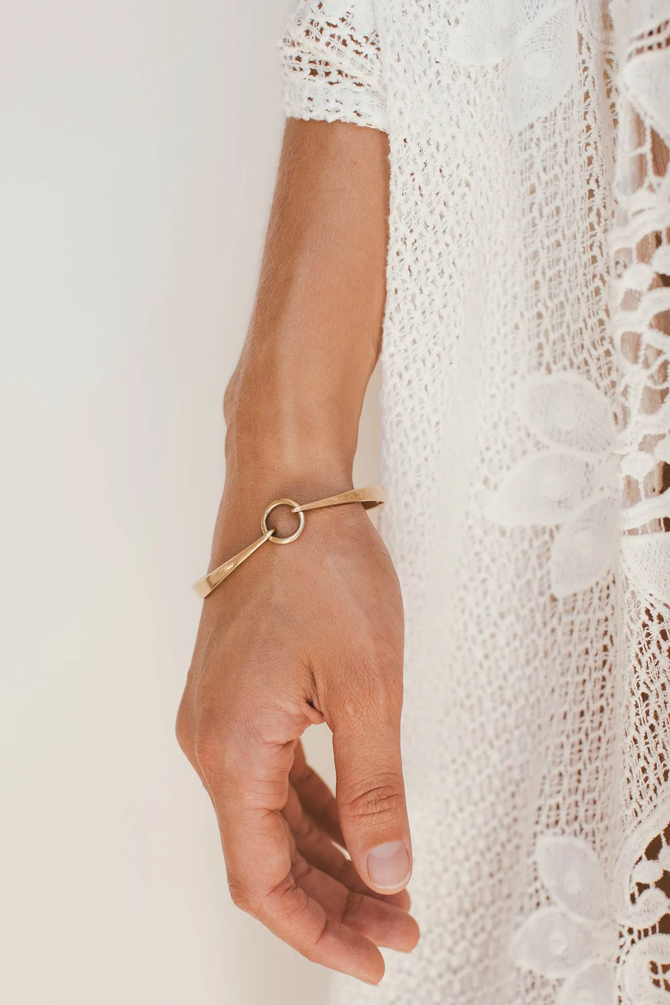 Hansen Bit 18KT Gold Bracelet