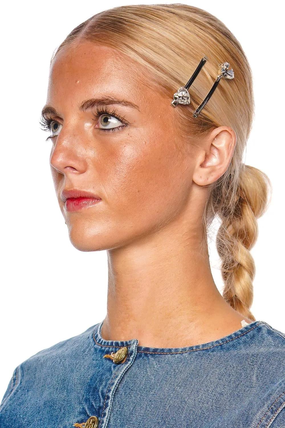 Hera Crystal Bobby Pin Set of 2
