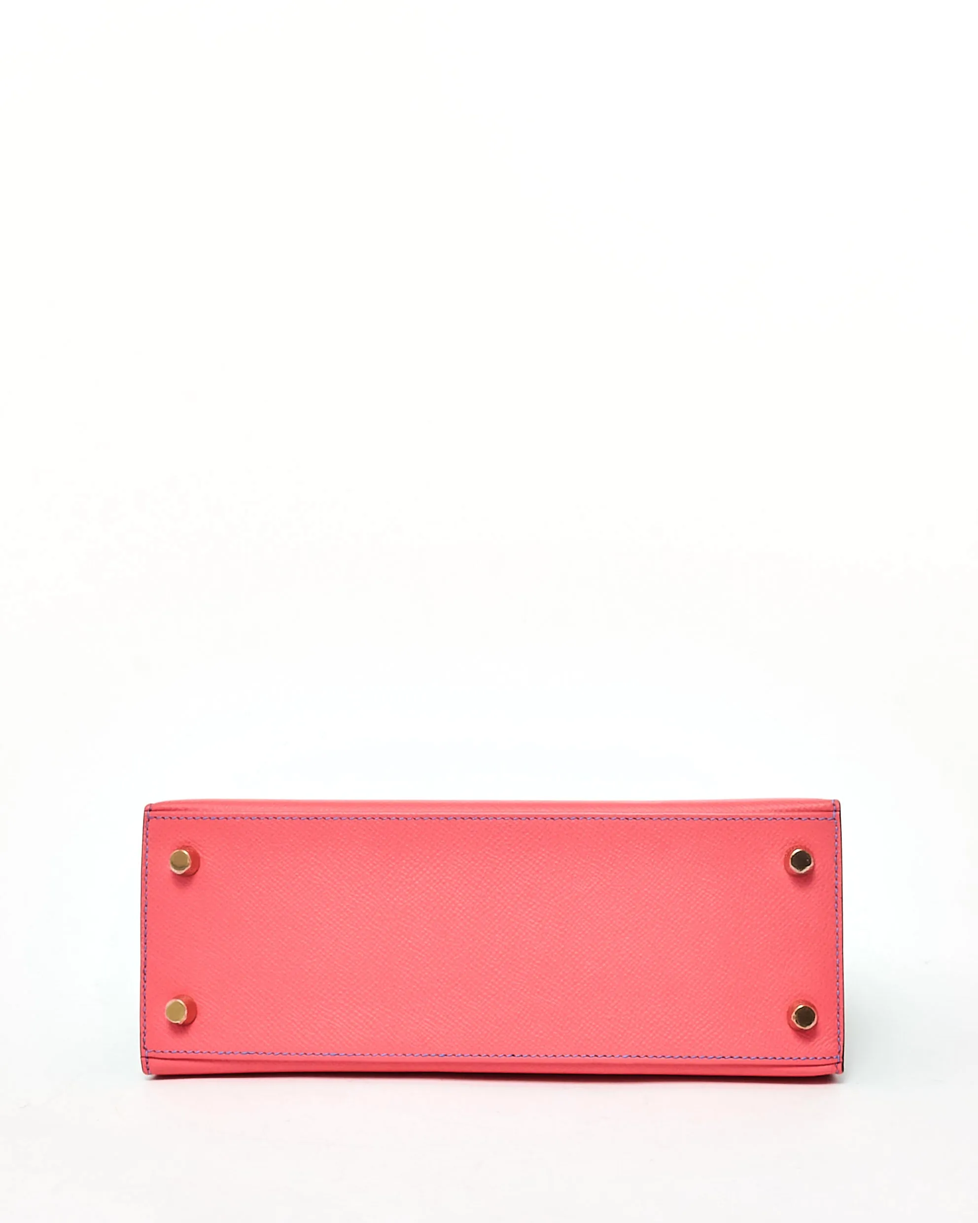 Hermès Rose Jaipur & Étoupe Epsom Leather Special Edition Kelly 25 Bag