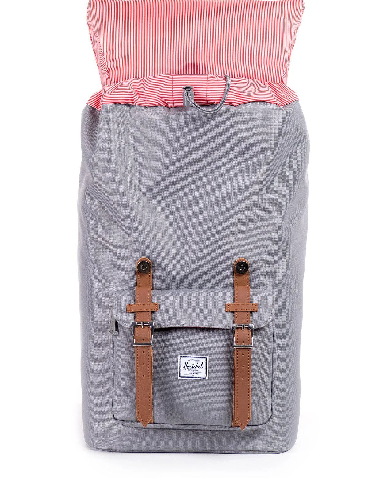 Herschel Little America Backpack 600D Poly Grey Tan 25L