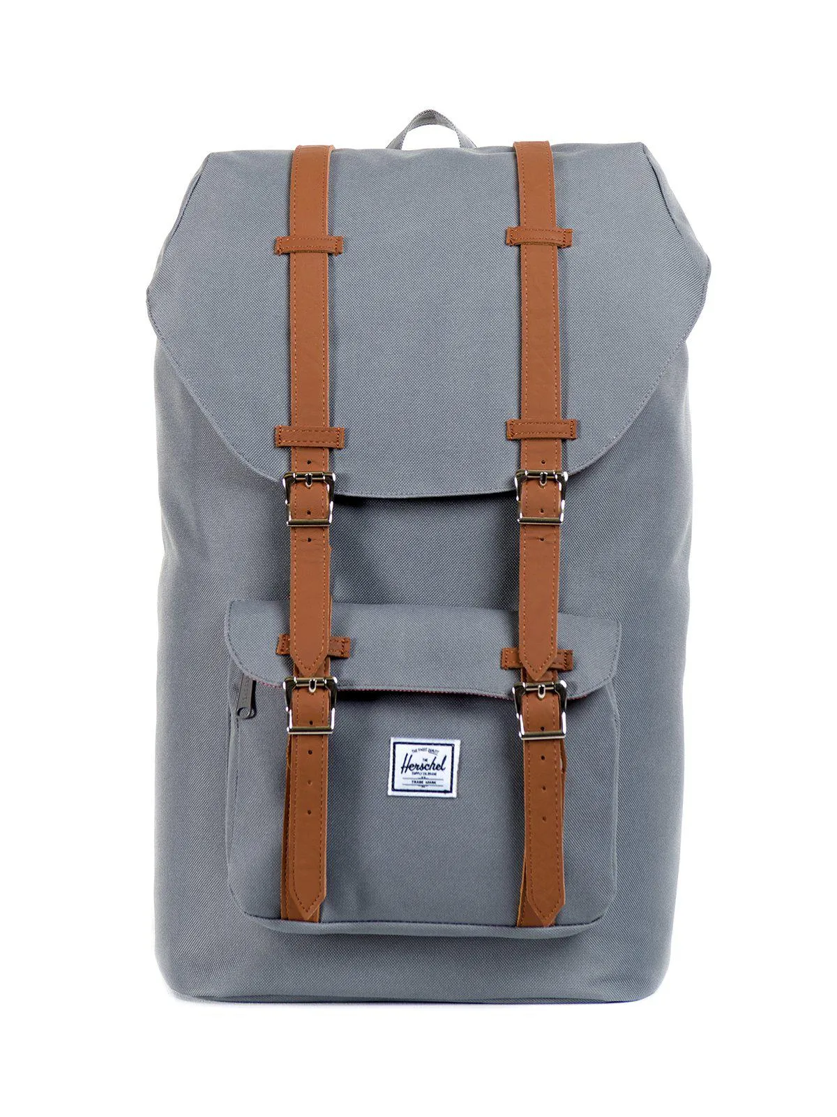 Herschel Little America Backpack 600D Poly Grey Tan 25L