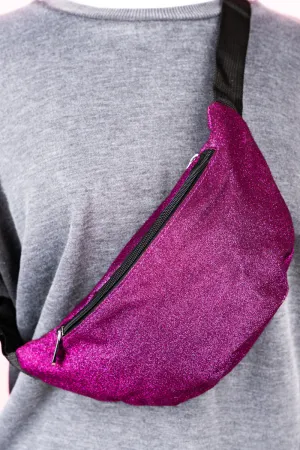 Hot Pink Glitz & Glam Fanny Pack