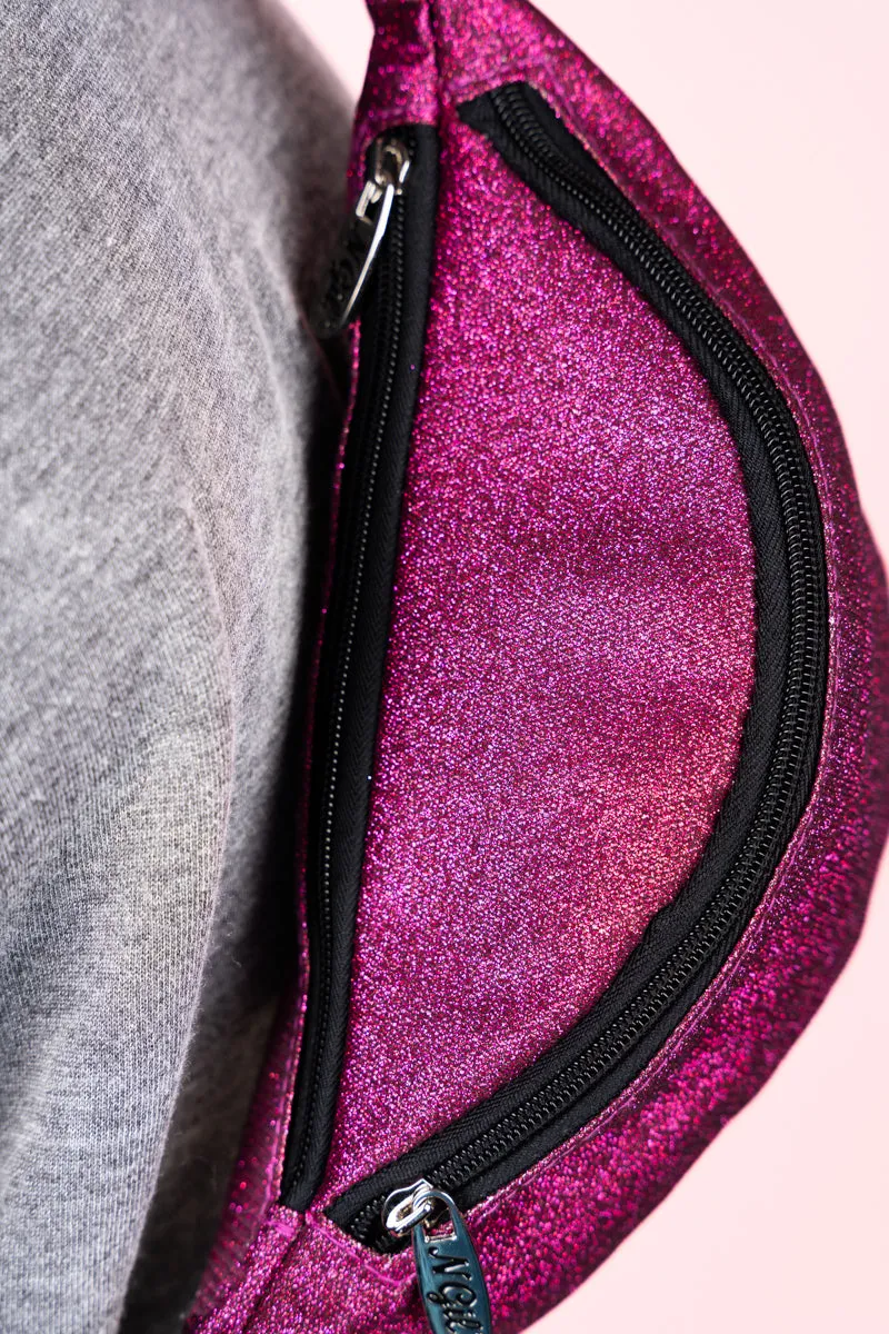 Hot Pink Glitz & Glam Fanny Pack