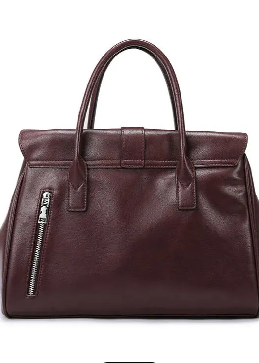 Isabella - Large Top-Handle Tote Bag