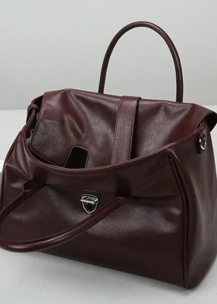 Isabella - Large Top-Handle Tote Bag