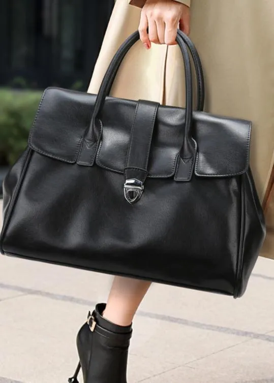 Isabella - Large Top-Handle Tote Bag