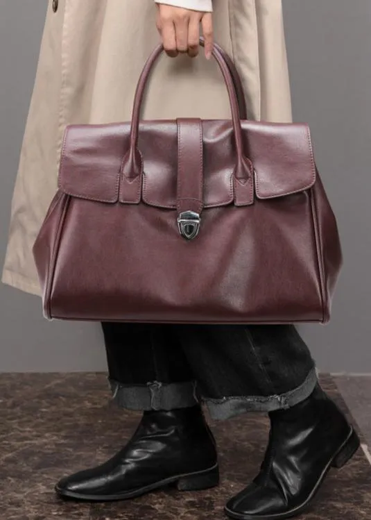 Isabella - Large Top-Handle Tote Bag