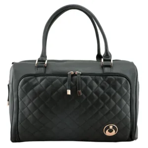 Isoki Double Zip Satchel Ebony