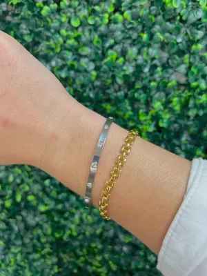 It Girl Diamond Bangle