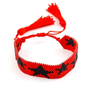 Johnny Pull Beaded Star Single