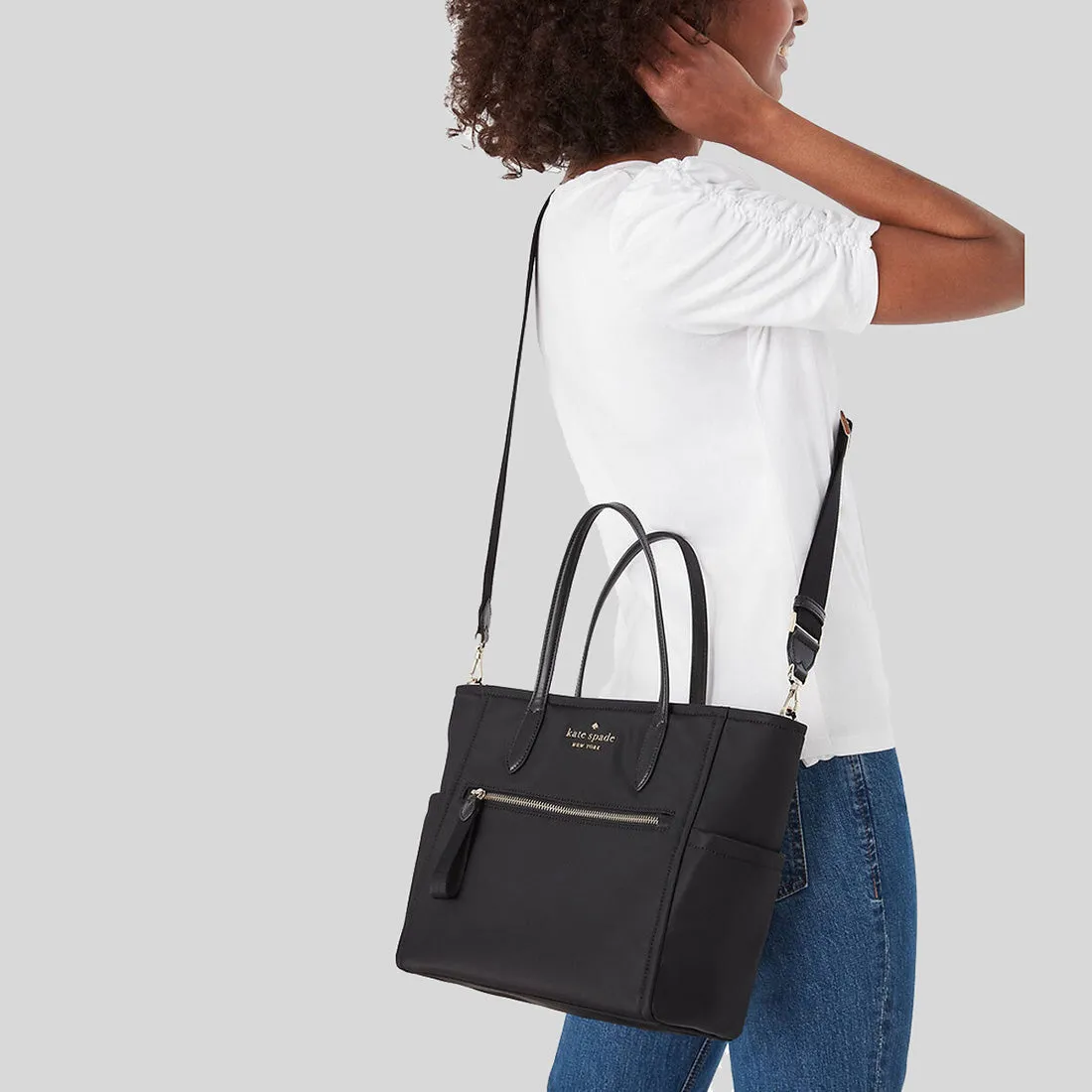 Kate Spade Chelsea Medium Satchel Black RS-KC526