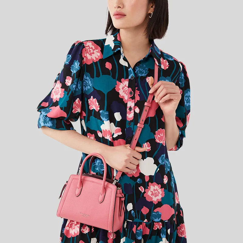 kate Spade Knott Mini Satchel Orchid RS-PXR00438