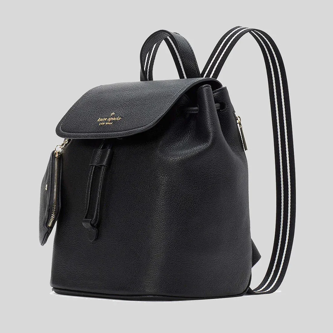 KATE SPADE Rosie Medium Flap Backpack Black RS-KB714