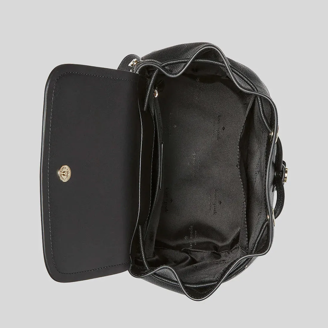 KATE SPADE Rosie Medium Flap Backpack Black RS-KB714