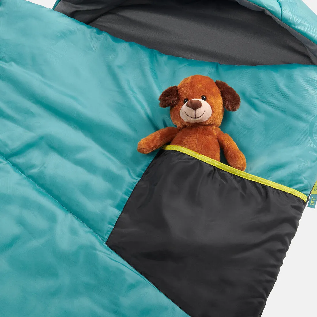 Kids’ 2-In-1 Sleeping Bag - Sleepin Bed Junior 10°C L